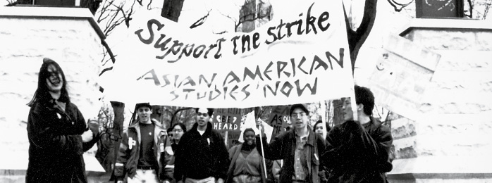 Picture of the Asian American studies strike.