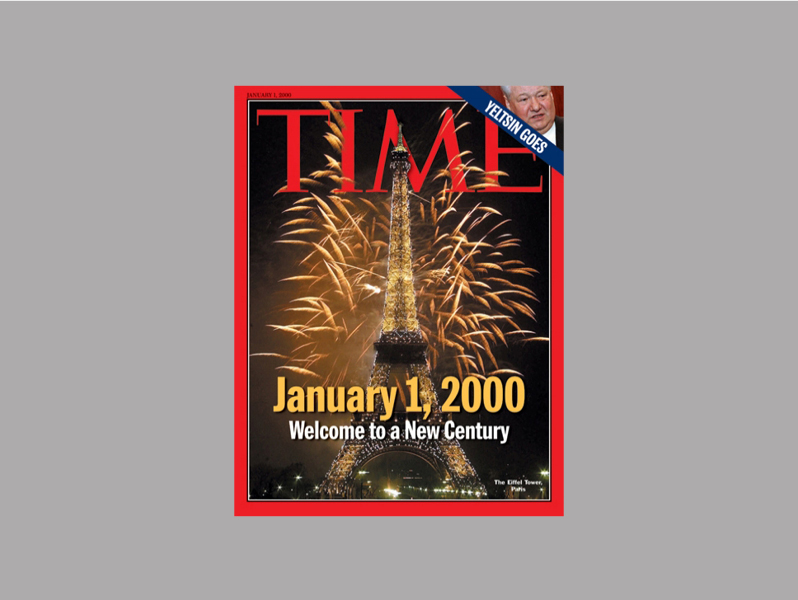 Time Magazine Cover on Jan.1, 2020